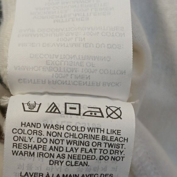 J.Crew Womens Blouse S Ivory Mixed Media Linen Tropical Preppy Career Sleeveless - Picture 5 of 9